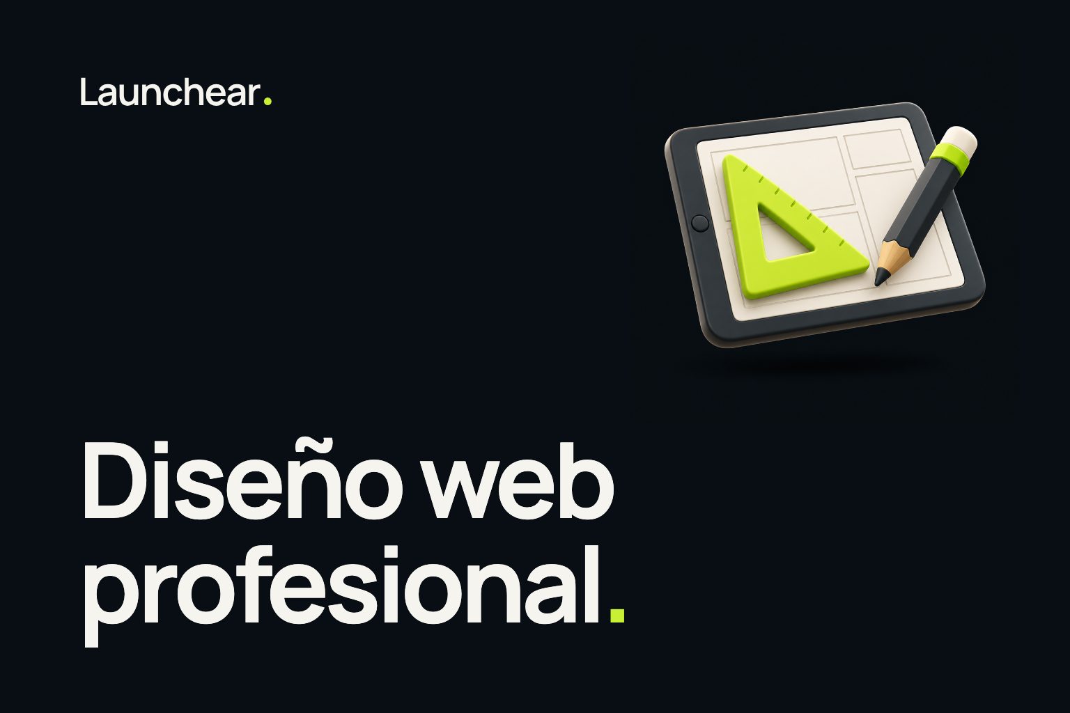 Portada de la nota “Diseño web profesional” del blog de Launchear