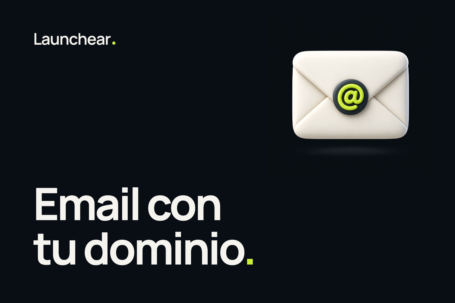 Portada de la nota “Email con tu dominio” del blog de Launchear