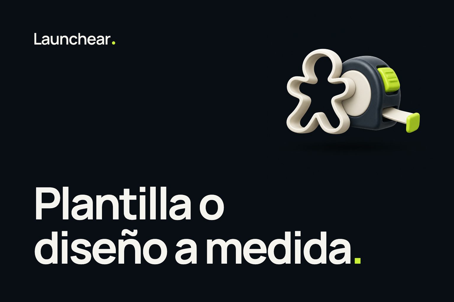 Portada de la nota “Plantilla o diseño a medida” del blog de Launchear